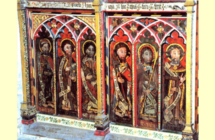 Weston Longville, medieval screen